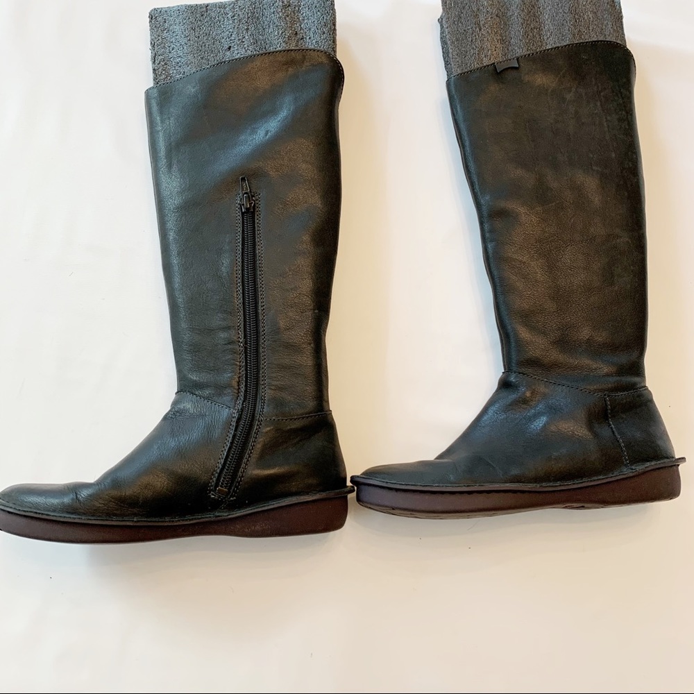 Camper Flat 3/4 zip Boots 360 Stitching 35 - Picture 2 of 8